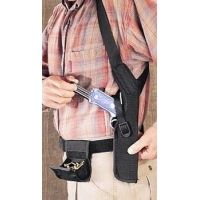 Uncle Mike's Shoulder Holster for Large Revolver With 8.5" Barrel Size 4 RH BLK 