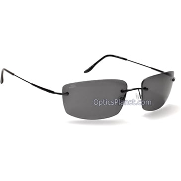 serengeti rimless sunglasses