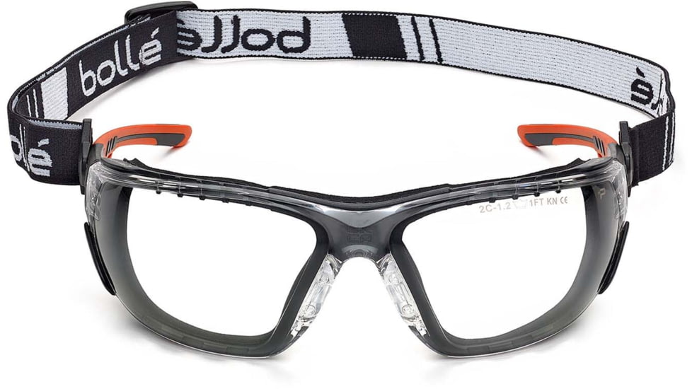 Bolle Ness w/ Foam and Strap Safety Glasses PSSNESF028. Bolle Safety