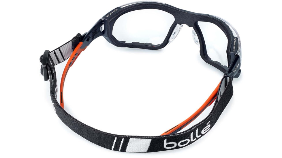 Bolle Ness w/ Foam and Strap Safety Glasses PSSNESF028. Bolle Safety